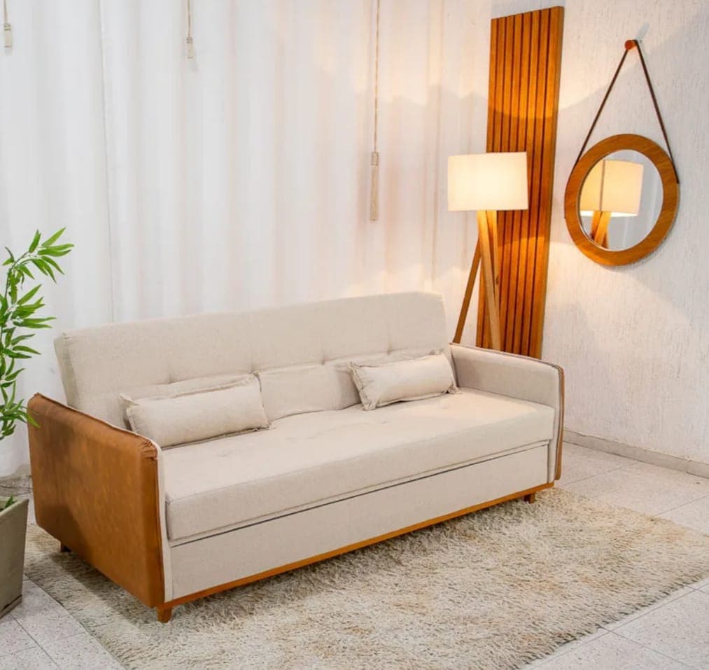 SOFÁ CAMA C/BAÚ IPANEMA
